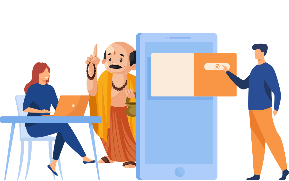 Booking of online puja