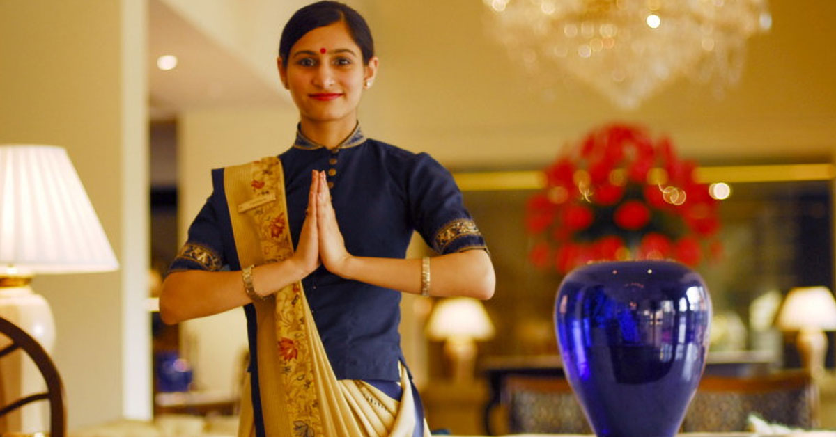 Namaste – A Hindu way to greet each other