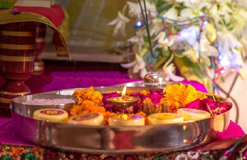 Navratri puja