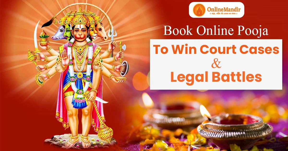 Book Online Pooja To Win Court Cases and Legal Battles