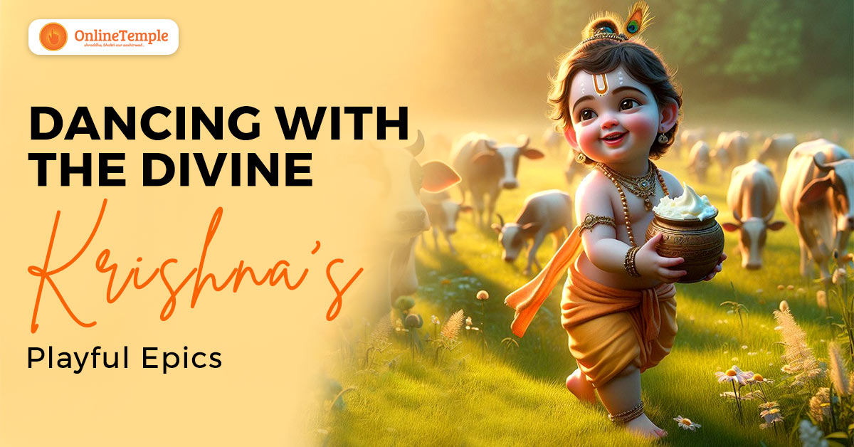Dancing with the Divine: Krishna’s Playful Epics