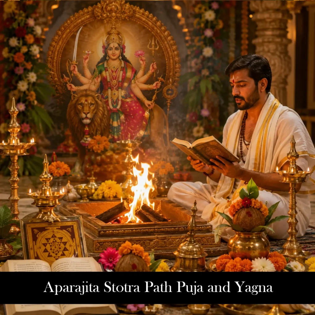 Aparajita Stotra Path Puja and Yagna