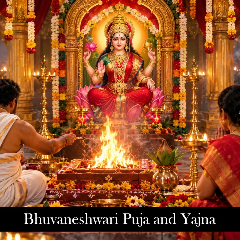 Bhuvaneshwari Puja and Yajna